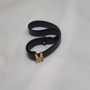 MOSCHINO Couture Black Belt